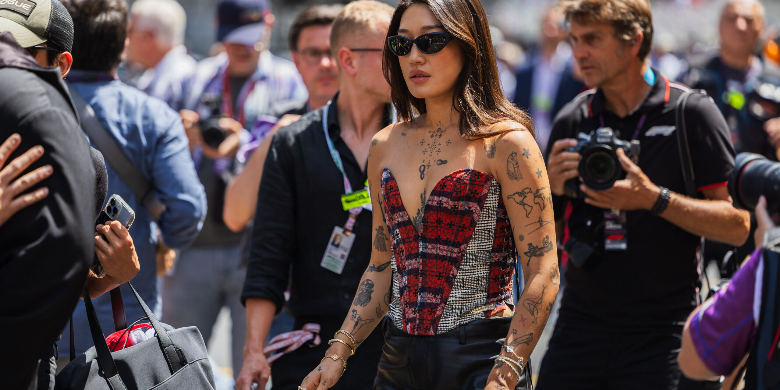 Peggy Gou ad un evento (da DreamsTime.com)