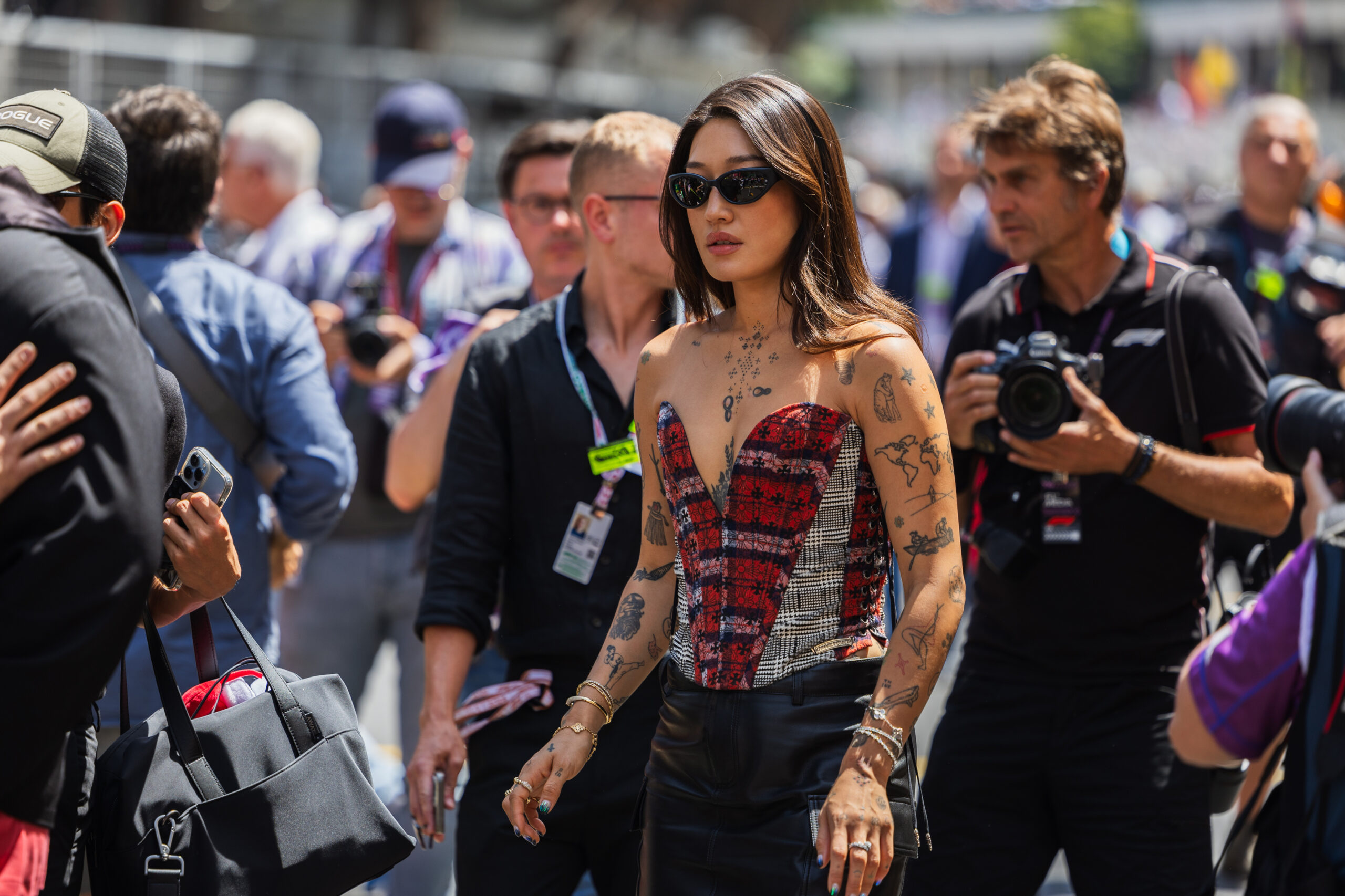 Peggy Gou ad un evento (da DreamsTime.com)