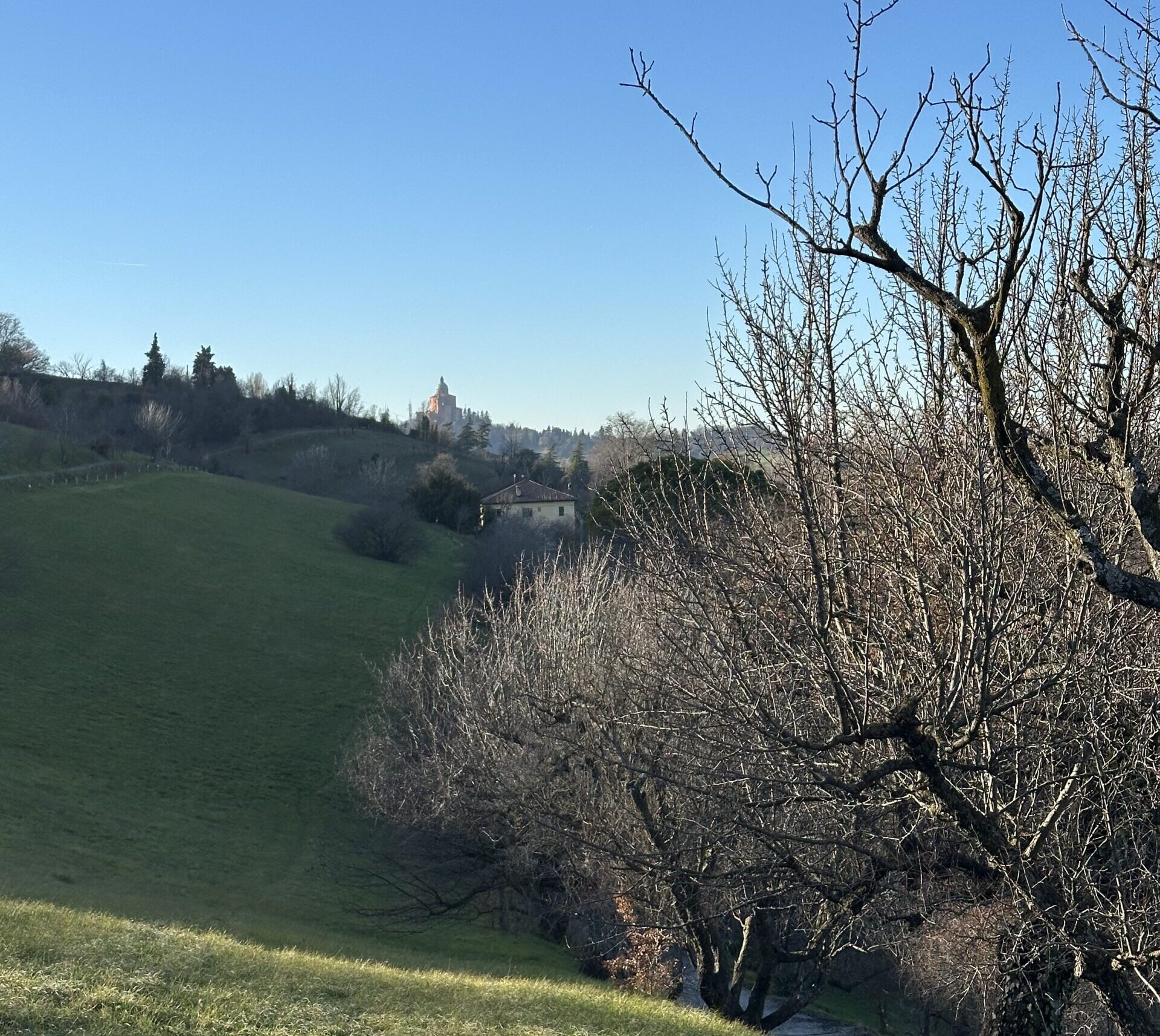 Un scorcio di Villa Ghigi a Bologna